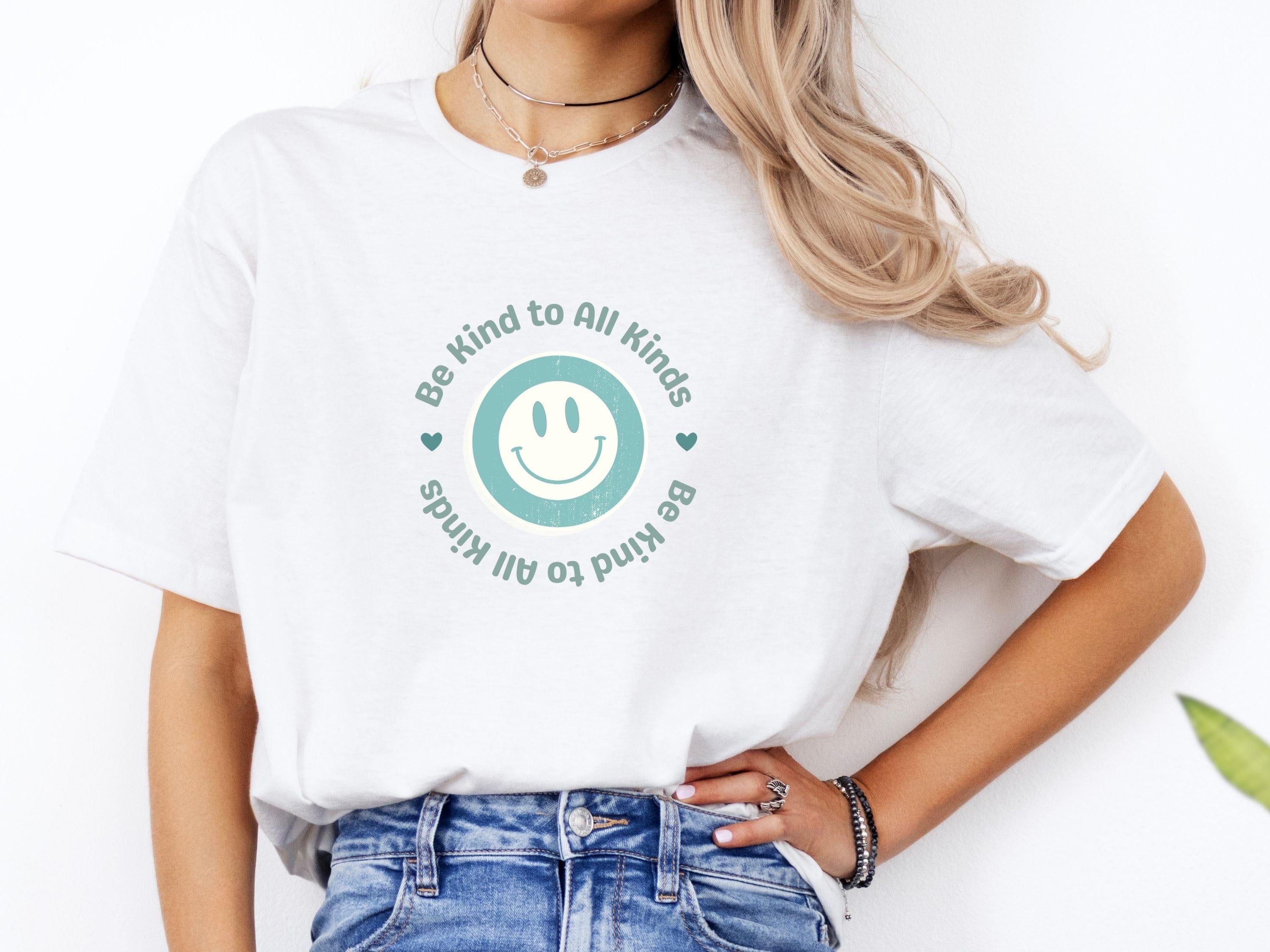 Be Kind To All Kinds Tee-Neurodiversity, ADHD & Autism Awareness & Acceptance T-Shirt by Daily Bloom
