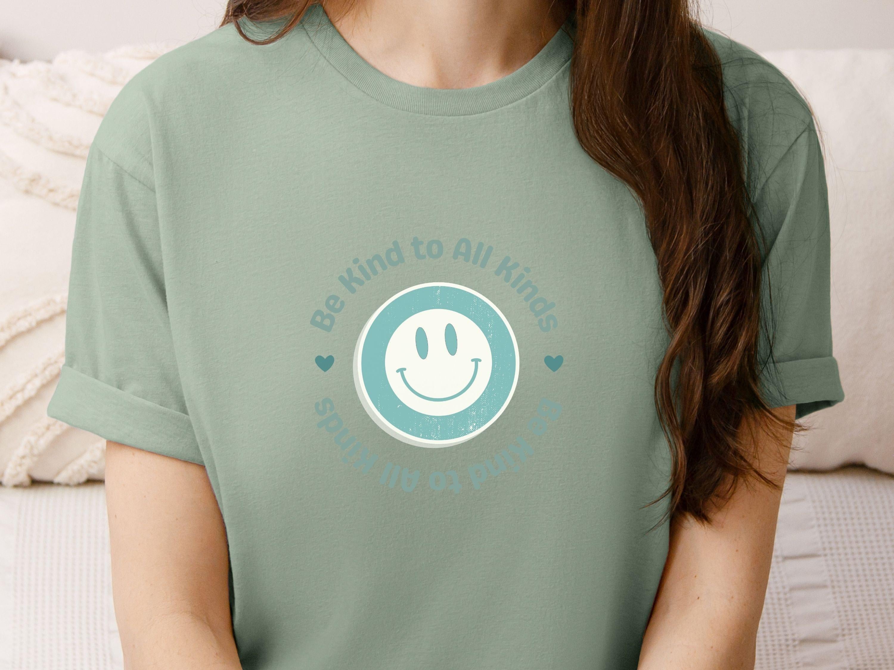 Be Kind To All Kinds Tee-Neurodiversity, ADHD & Autism Awareness & Acceptance T-Shirt by Daily Bloom