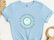 Be Kind To All Kinds Tee-Light Blue-Neurodiversity, ADHD & Autism Awareness & Acceptance T-Shirt by Daily Bloom