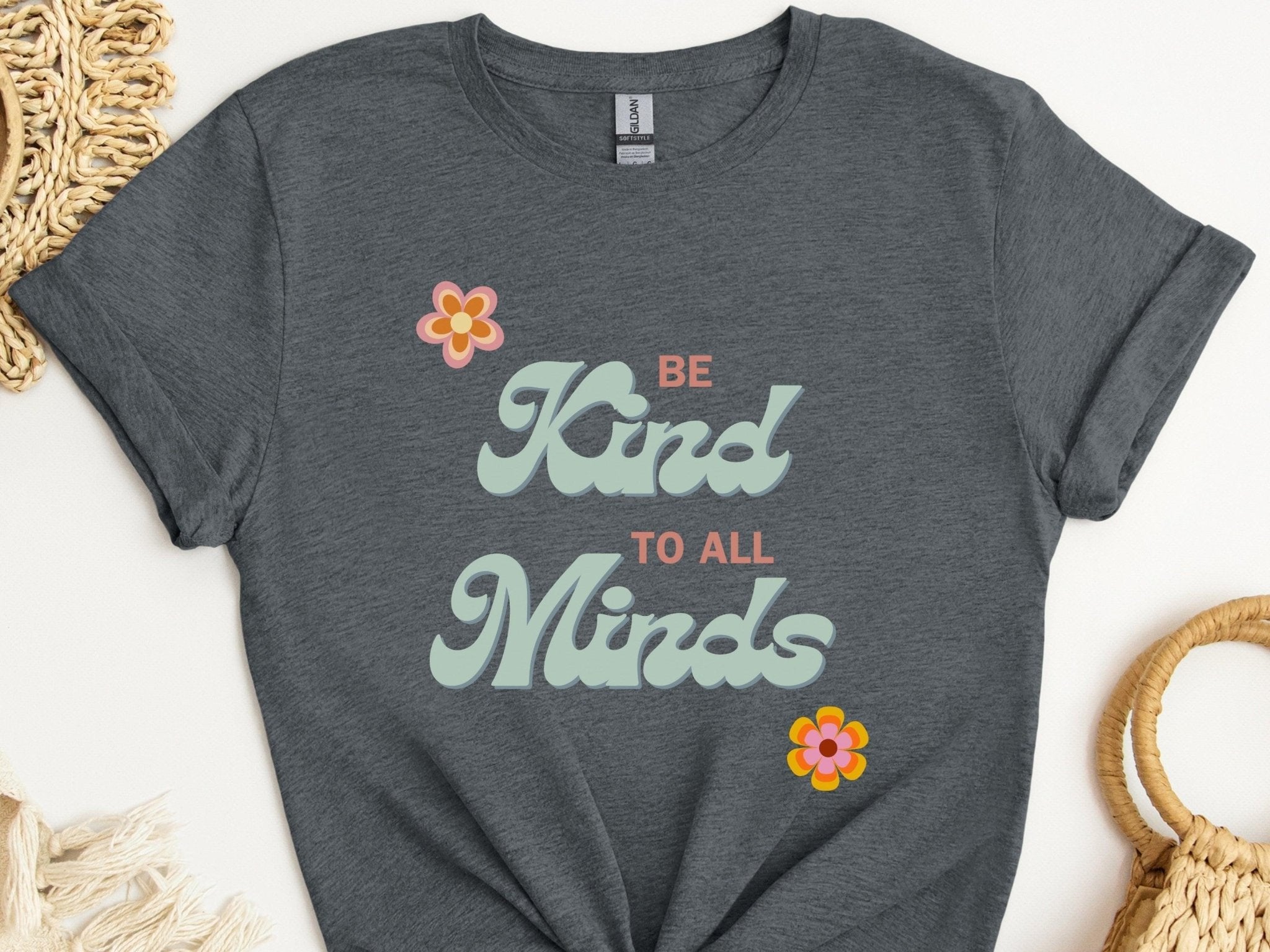 Autism T-Shirt - Be Kind to All Minds Tee - Daily Bloom