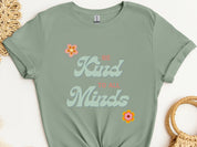 Be Kind to All Minds Tee-Sage-Neurodiversity, ADHD & Autism Awareness & Acceptance T-Shirt by Daily Bloom