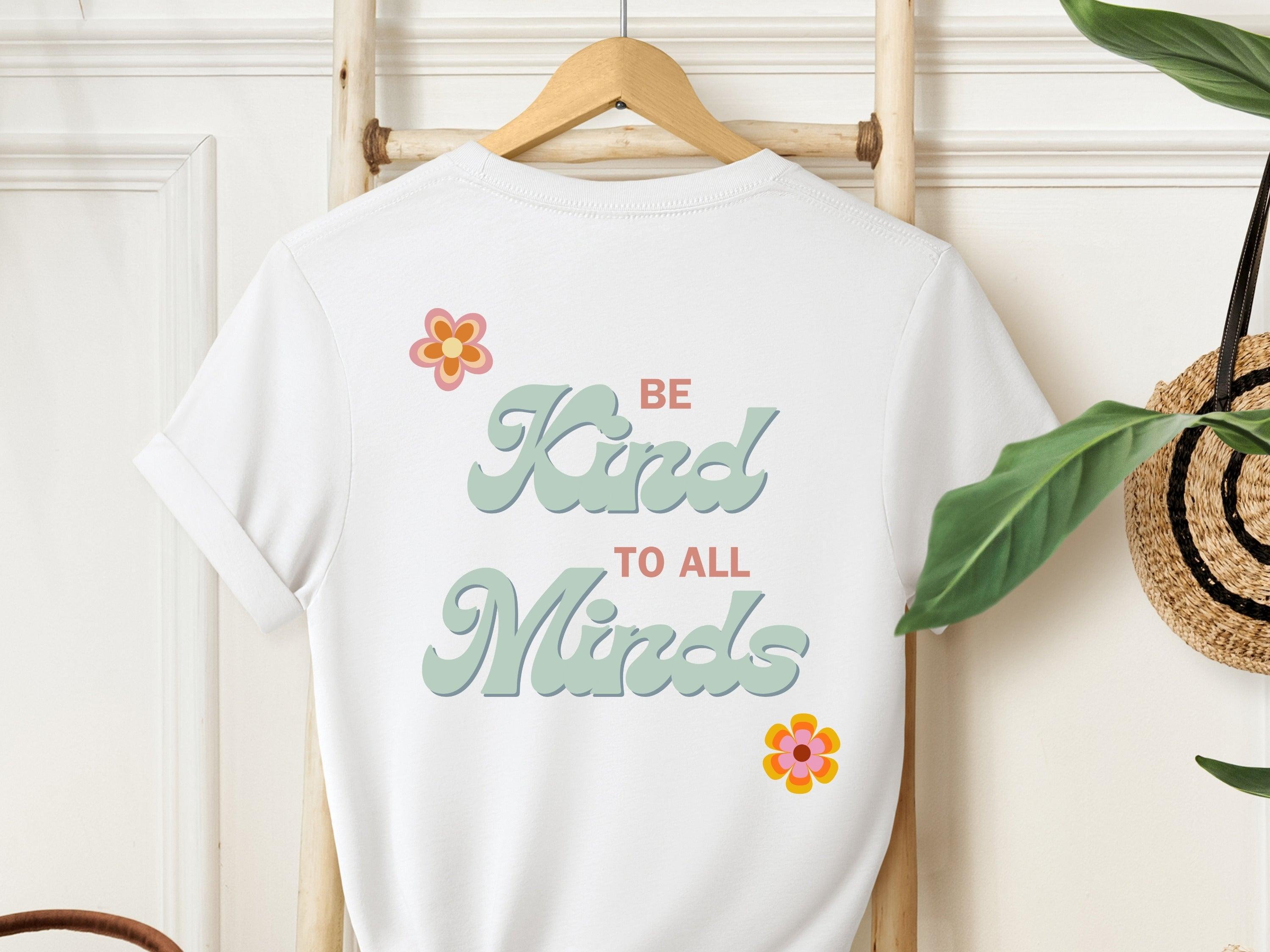  Back Print-Neurodiversity, ADHD & Autism Awareness & Acceptance T-Shirt by Daily Bloom