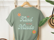 Be Kind to All Minds Tee w/ Back Print-Neurodiversity, ADHD & Autism Awareness & Acceptance T-Shirt by Daily Bloom