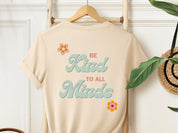 Be Kind to All Minds Tee w/ Back Print-Neurodiversity, ADHD & Autism Awareness & Acceptance T-Shirt by Daily Bloom