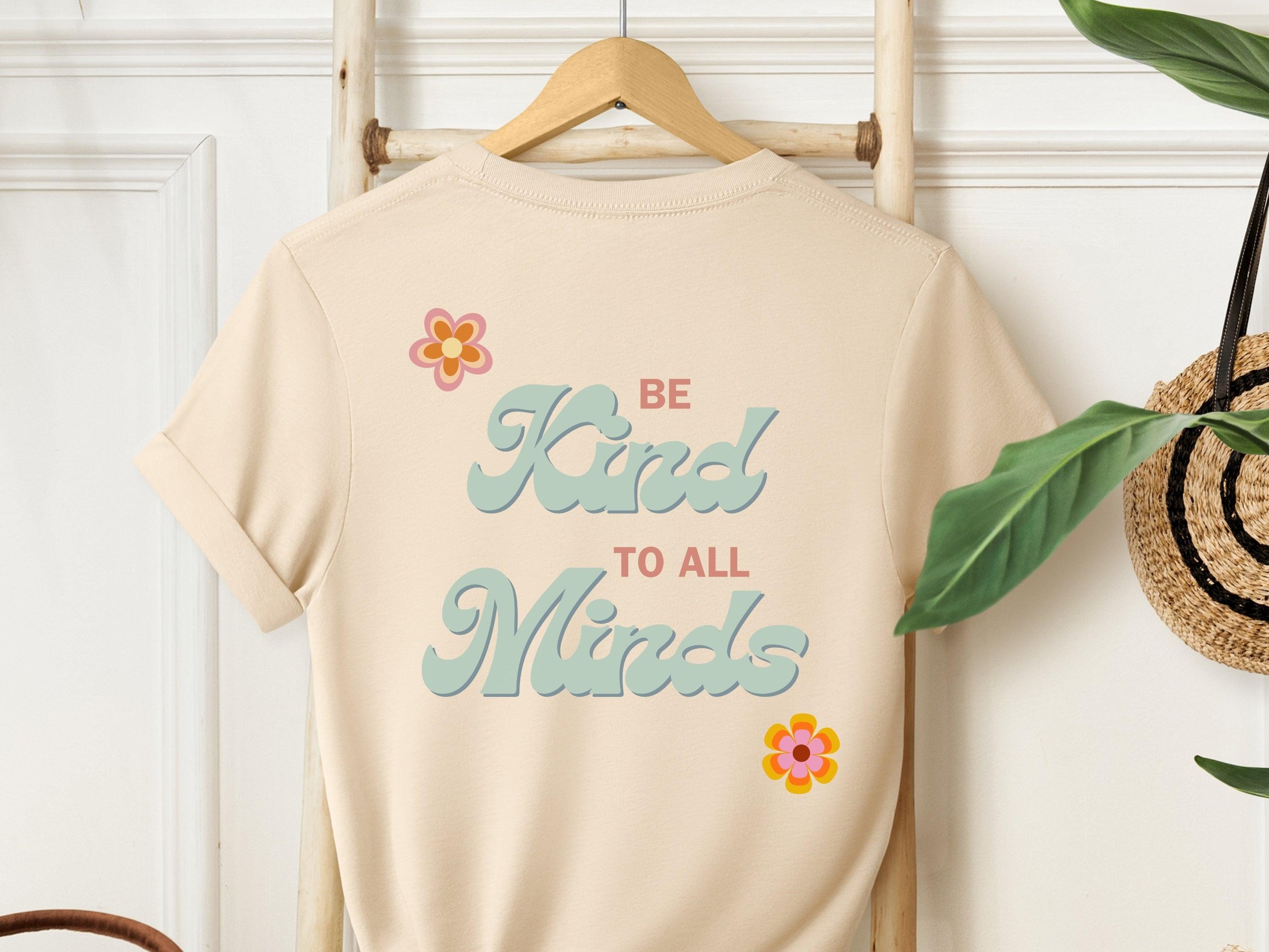  Back Print-Neurodiversity, ADHD & Autism Awareness & Acceptance T-Shirt by Daily Bloom