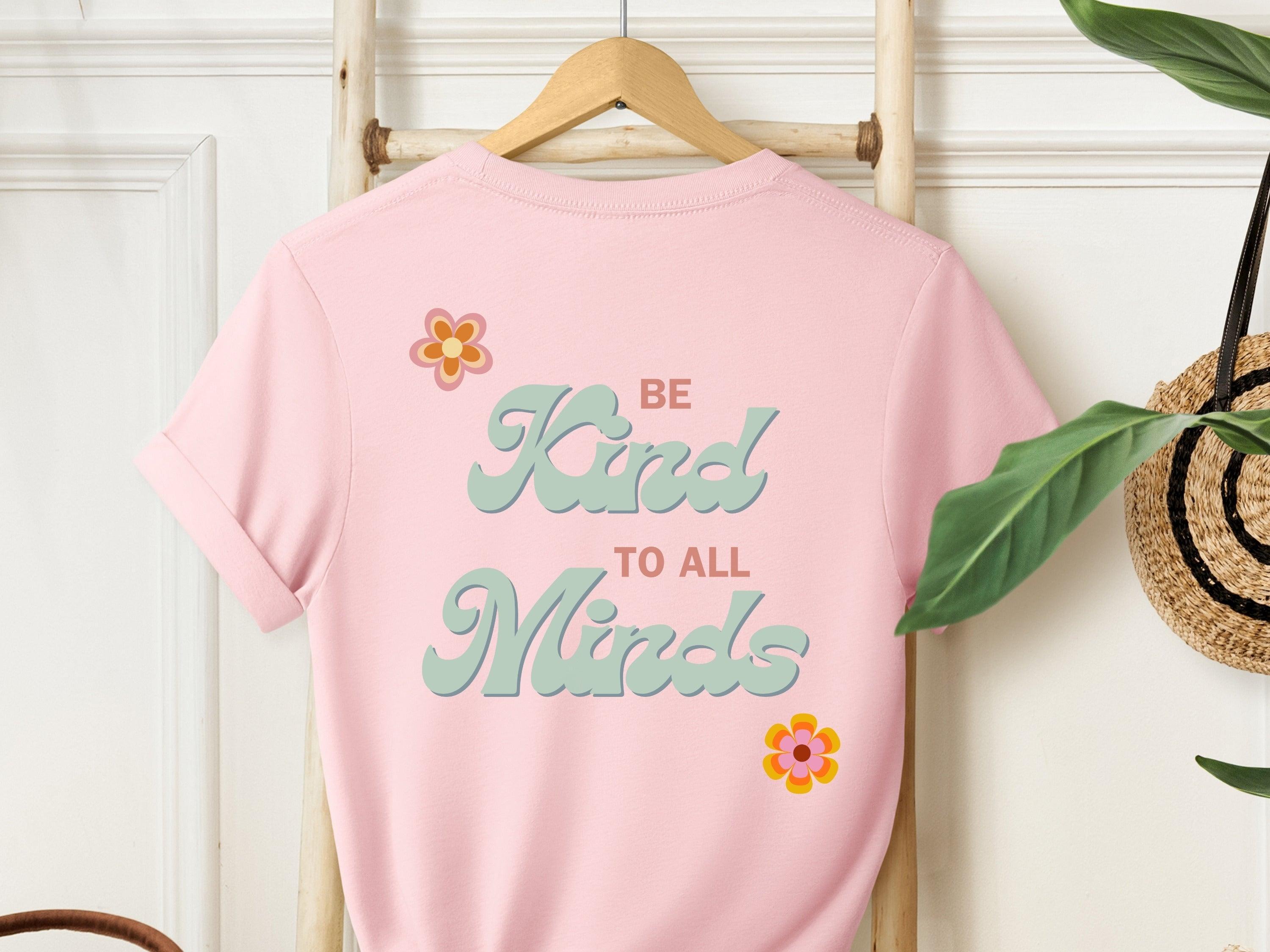  Back Print-Neurodiversity, ADHD & Autism Awareness & Acceptance T-Shirt by Daily Bloom
