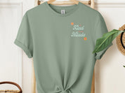Be Kind to All Minds Tee w/ Back Print-Sage-Neurodiversity, ADHD & Autism Awareness & Acceptance T-Shirt by Daily Bloom