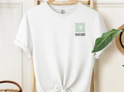 Bloom Where You Are Planted Tee w/ Back Print-Neurodiversity, ADHD & Autism Awareness & Acceptance T-Shirt by Daily Bloom