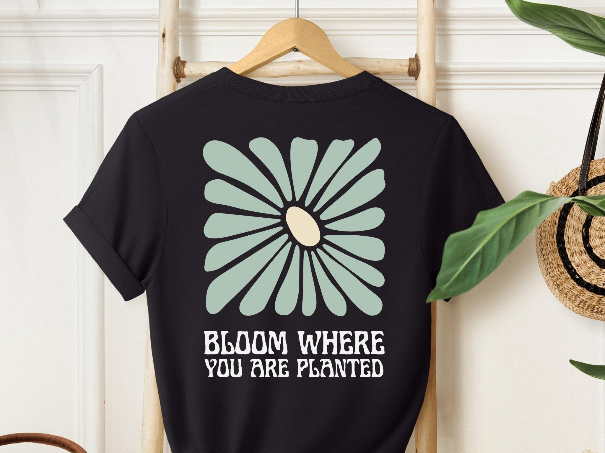 Autism T-Shirt - Bloom Where You Are Planted Tee w/ Back Print - Daily Bloom