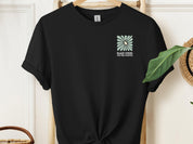 Bloom Where You Are Planted Tee w/ Back Print-Neurodiversity, ADHD & Autism Awareness & Acceptance T-Shirt by Daily Bloom
