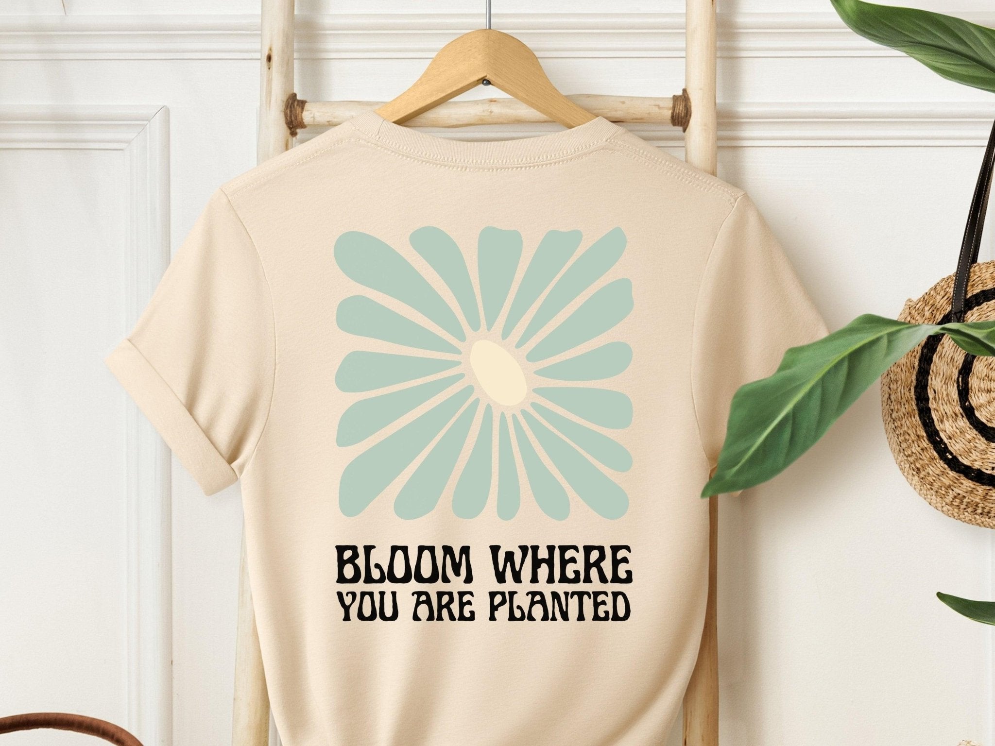 Autism T-Shirt - Bloom Where You Are Planted Tee w/ Back Print - Daily Bloom