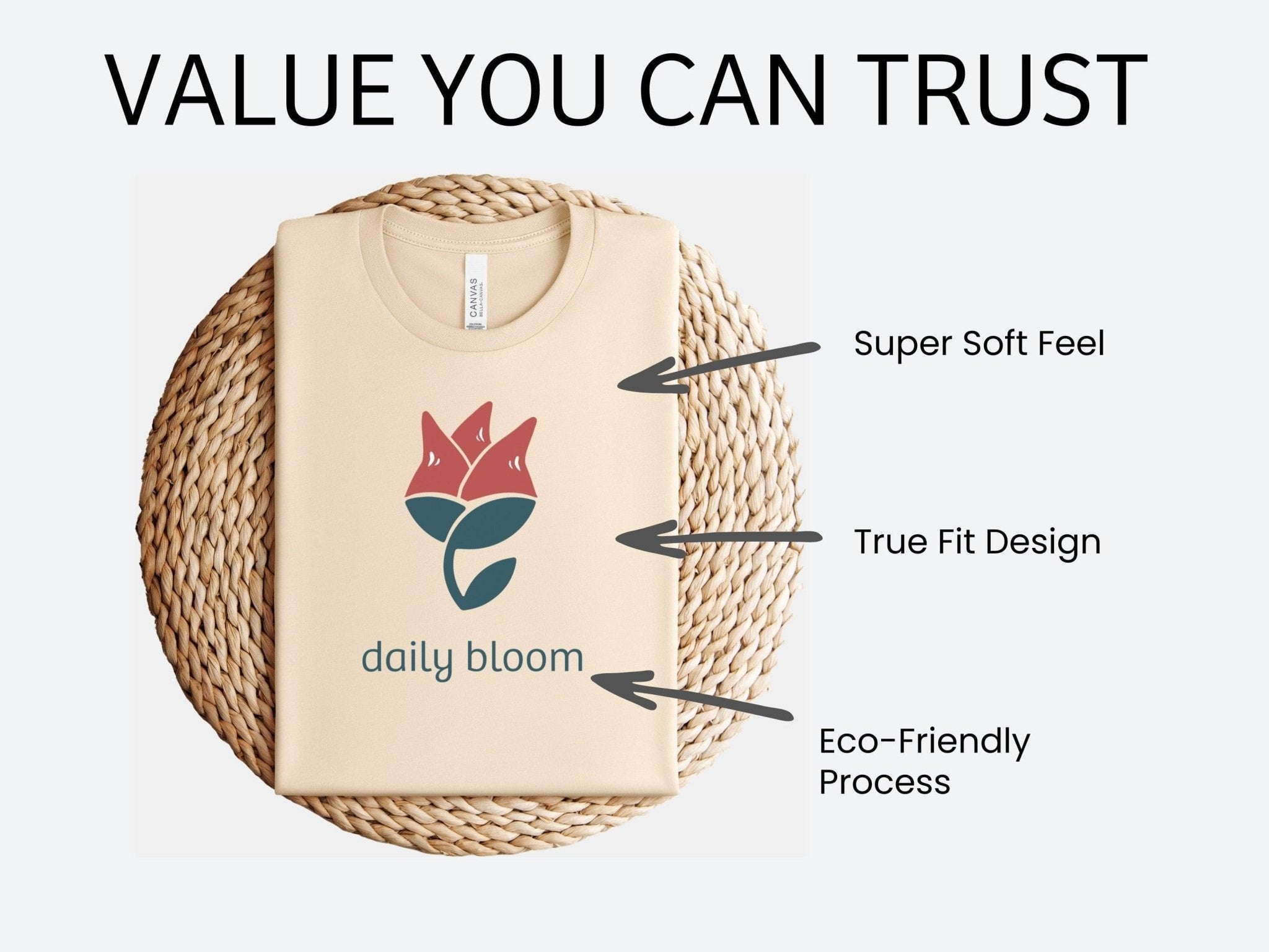 Autism T-Shirt - Bloom Where You Are Planted Tee w/ Back Print - Daily Bloom