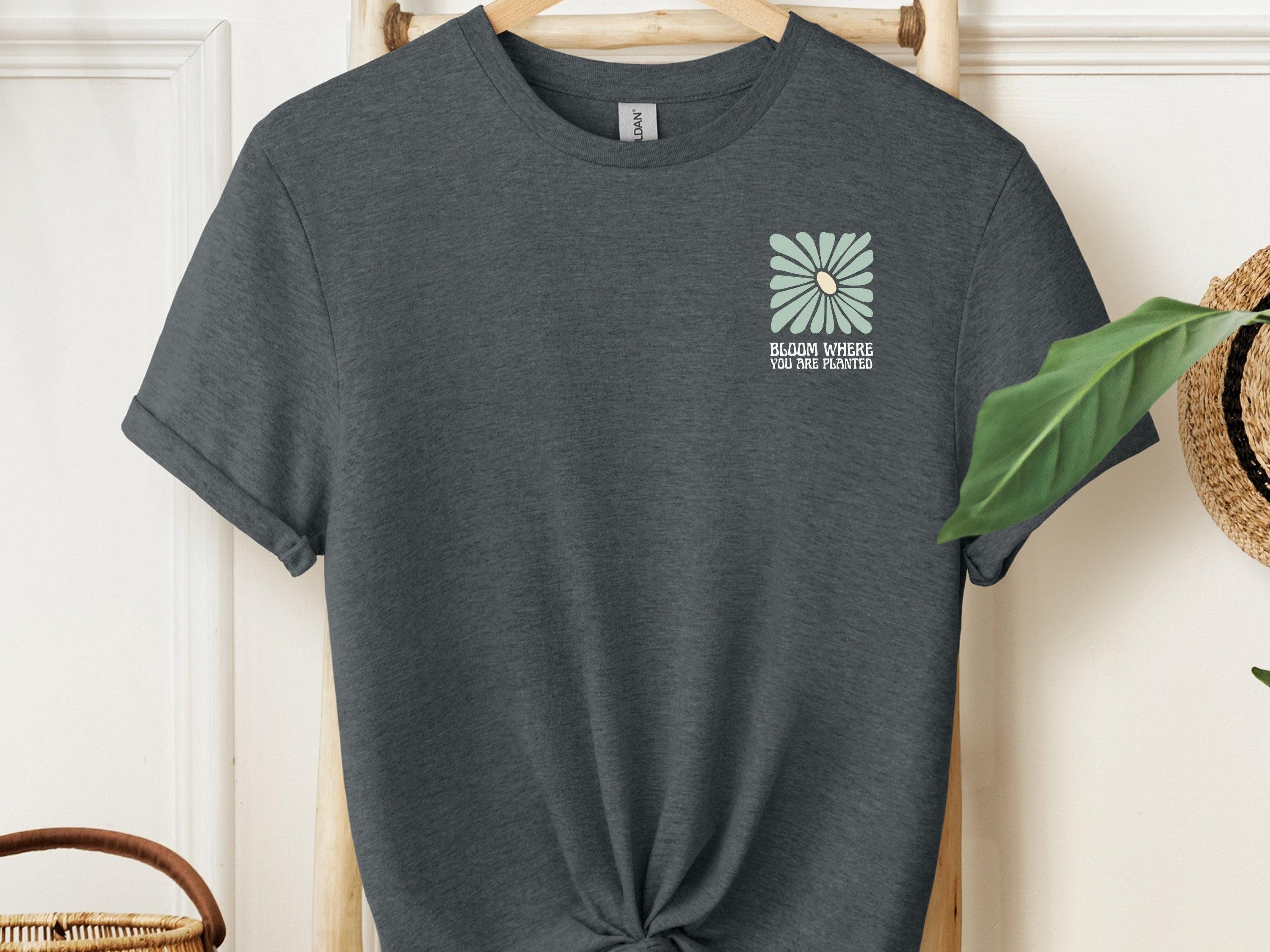  Back Print-Dark Heather Grey-Neurodiversity, ADHD & Autism Awareness & Acceptance T-Shirt by Daily Bloom