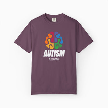 Autism T-Shirt - Brainbow Comfort Colors T-Shirt - Daily Bloom
