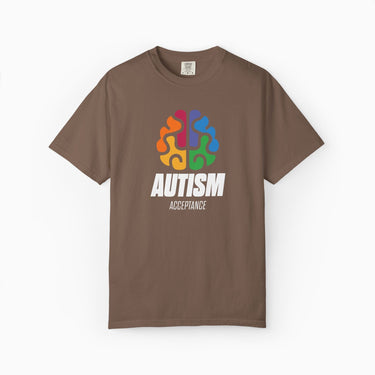 Autism T-Shirt - Brainbow Comfort Colors T-Shirt - Daily Bloom
