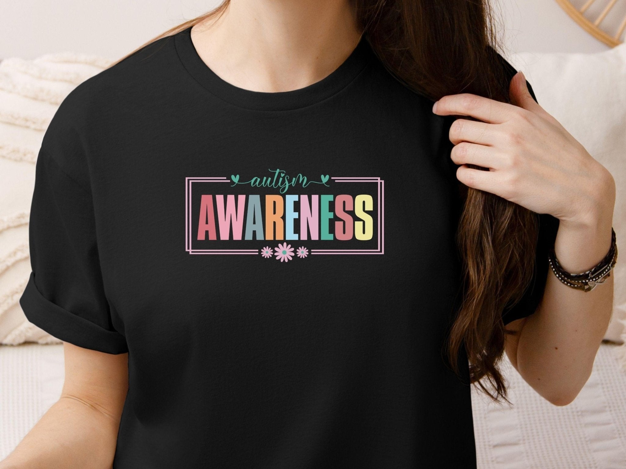 Autism T-Shirt - Bright Blooms for Autism Awareness Tee - Daily Bloom