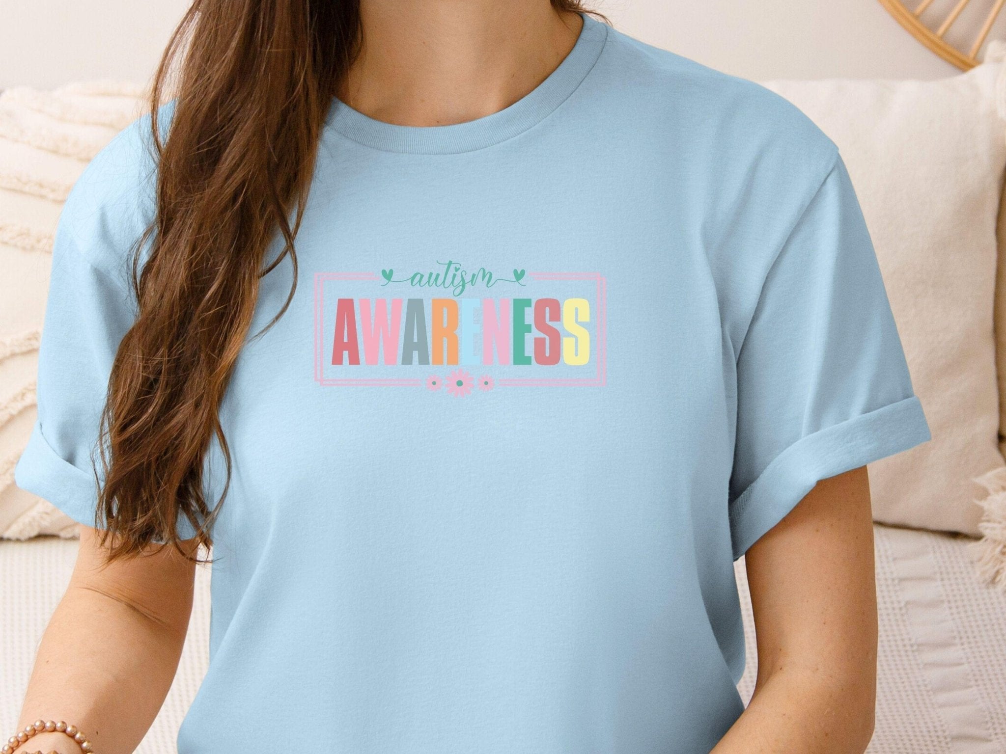 Autism T-Shirt - Bright Blooms for Autism Awareness Tee - Daily Bloom