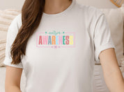 Bright Blooms for Autism Awareness Tee-Neurodiversity, ADHD & Autism Awareness & Acceptance T-Shirt by Daily Bloom