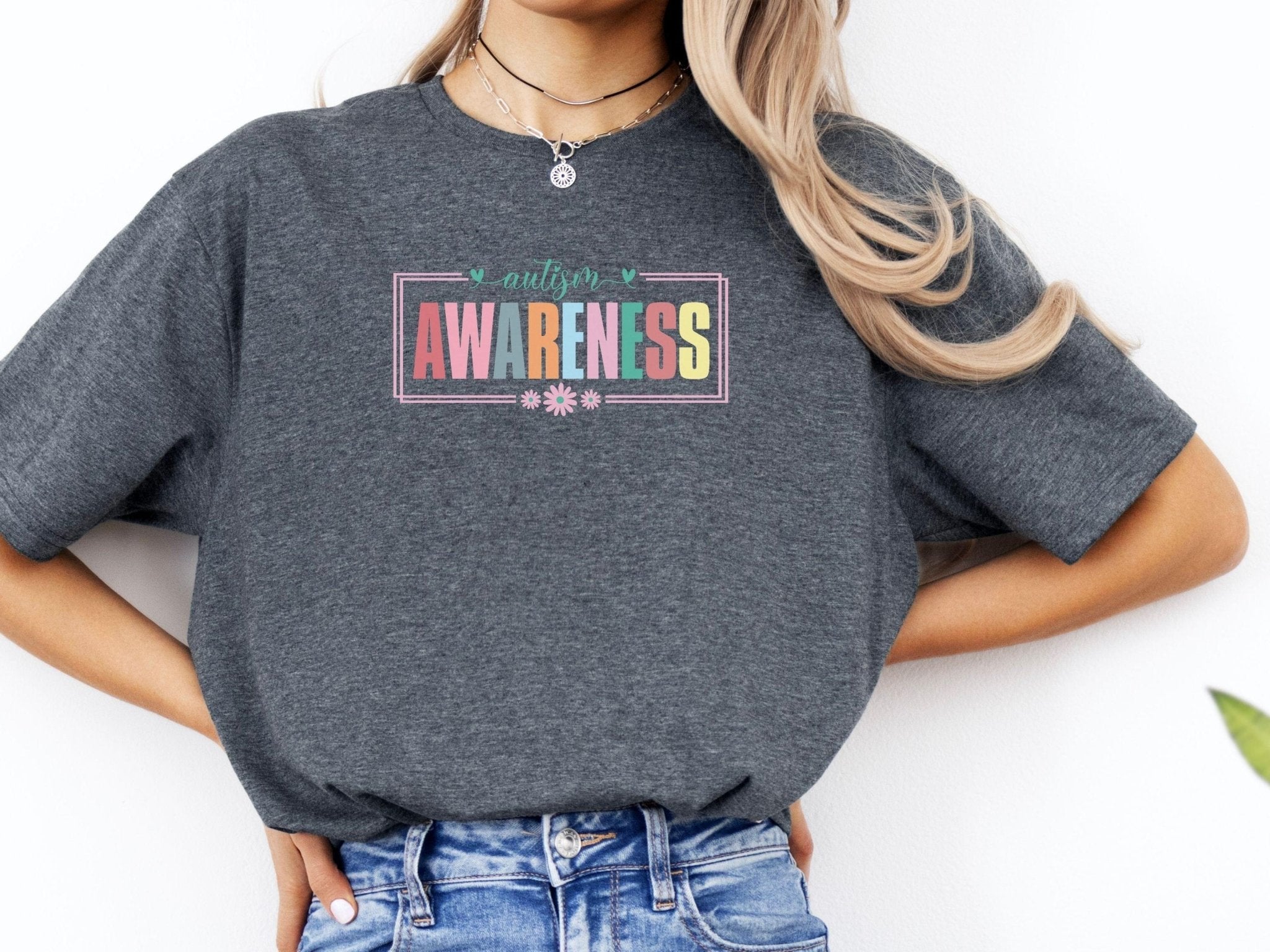 Autism T-Shirt - Bright Blooms for Autism Awareness Tee - Daily Bloom