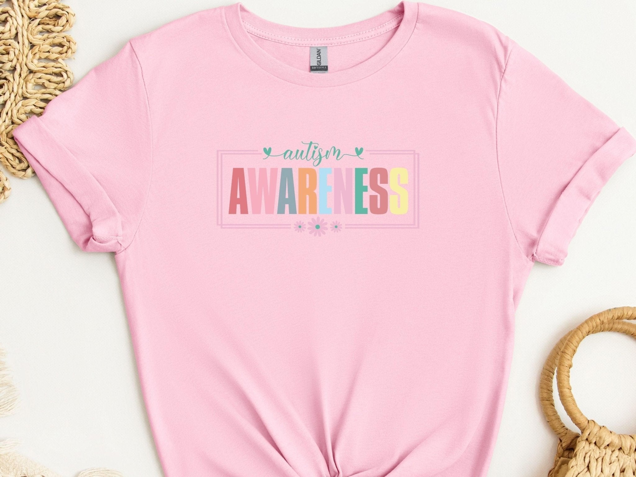 Autism T-Shirt - Bright Blooms for Autism Awareness Tee - Daily Bloom