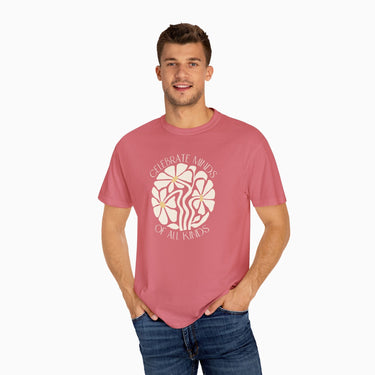 Autism T-Shirt - Celebrate Minds of All Kinds Comfort Colors Tee - Daily Bloom
