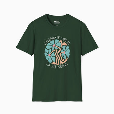 Autism T-Shirt - Celebrate Minds of All Kinds Tee - Daily Bloom