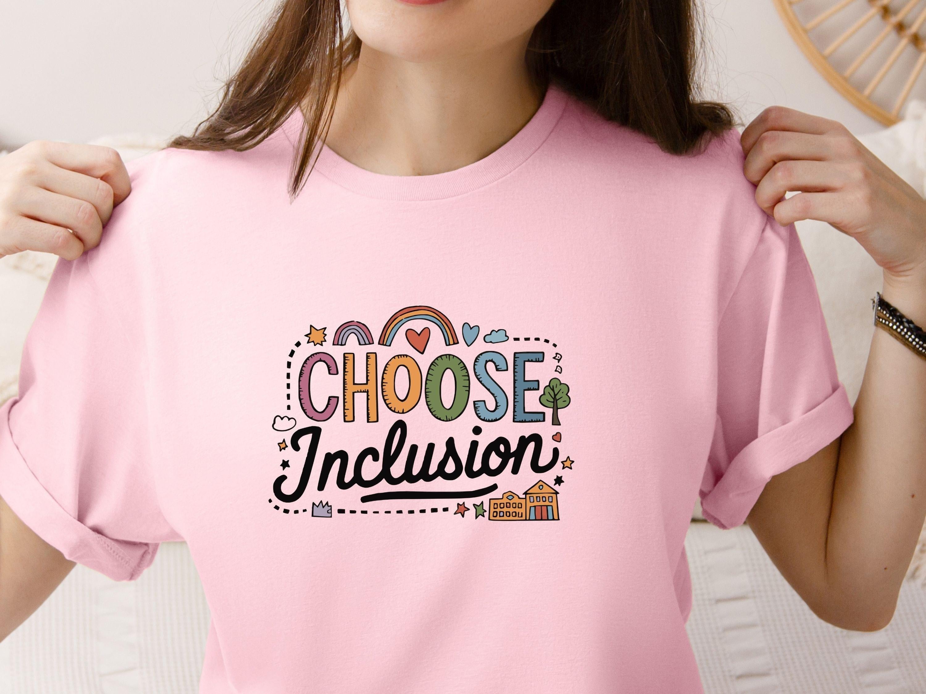 Choose Inclusion Tee-Neurodiversity, ADHD & Autism Awareness & Acceptance T-Shirt by Daily Bloom