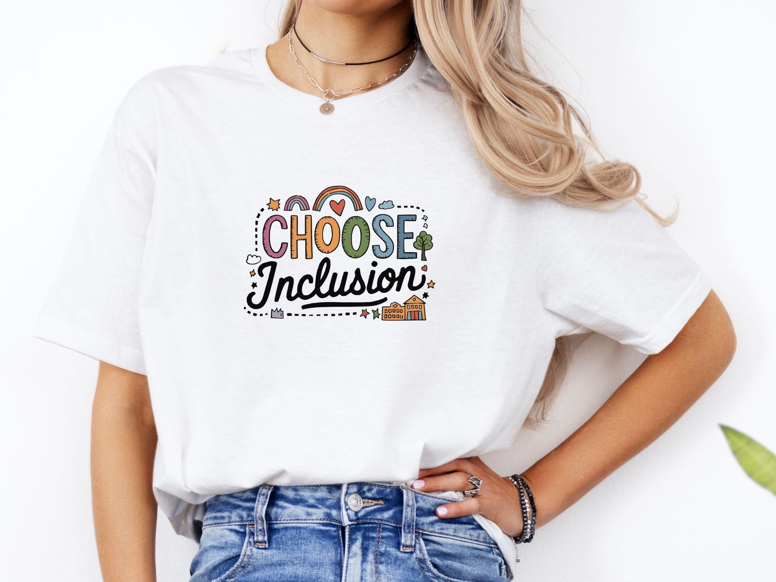 Choose Inclusion Tee-Neurodiversity, ADHD & Autism Awareness & Acceptance T-Shirt by Daily Bloom