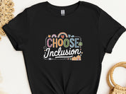 Choose Inclusion Tee-Black-Neurodiversity, ADHD & Autism Awareness & Acceptance T-Shirt by Daily Bloom