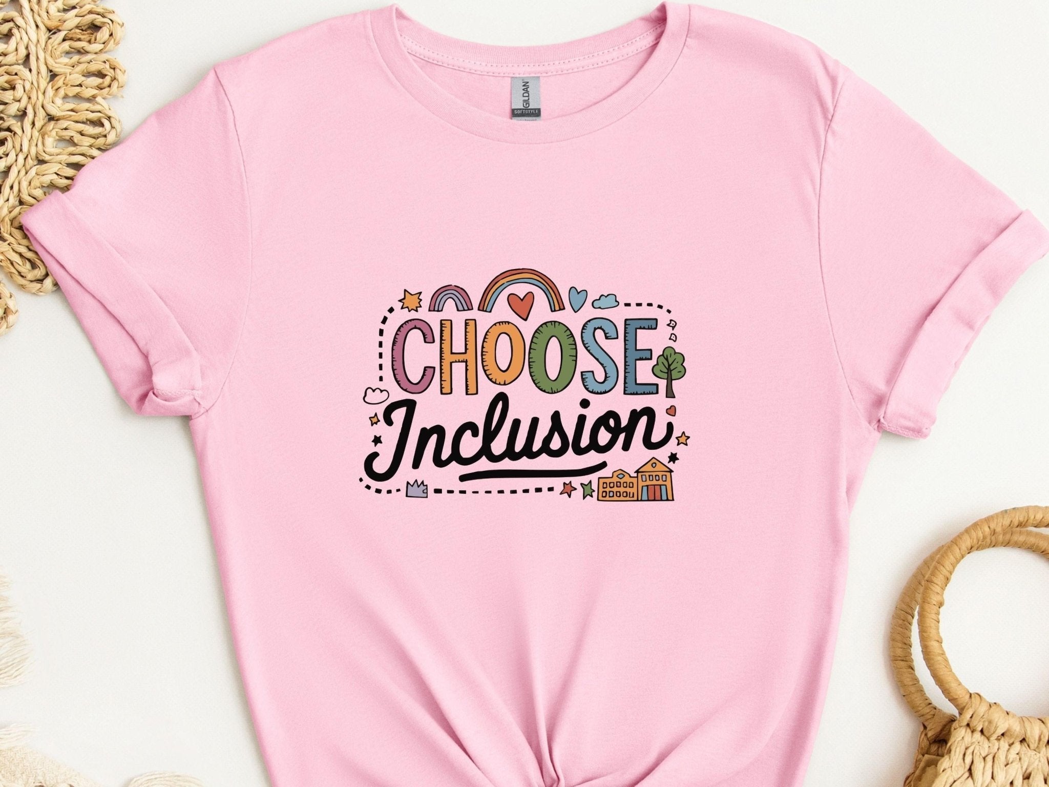 Autism T-Shirt - Choose Inclusion Tee - Daily Bloom