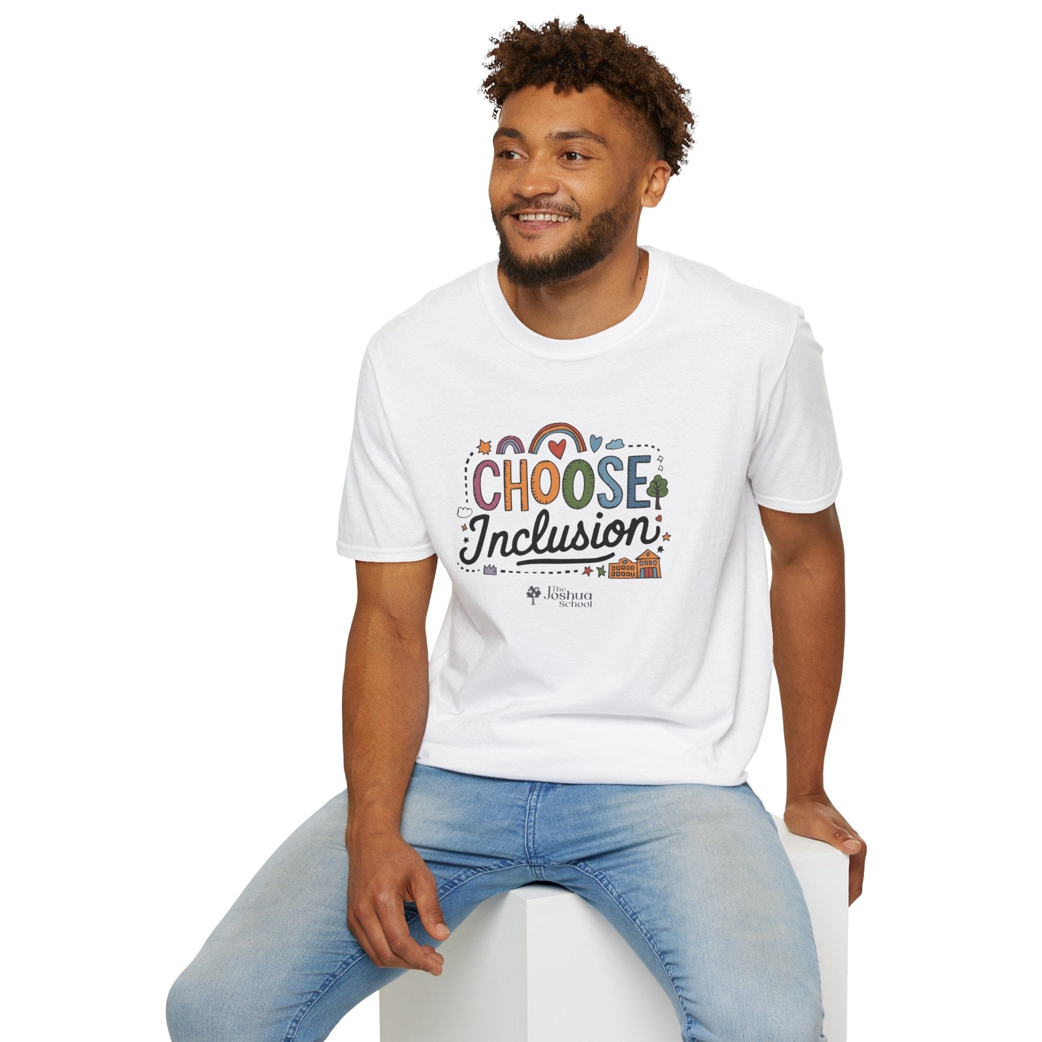 Autism T-Shirt - Choose Inclusion Tee - The Joshua School - Daily Bloom