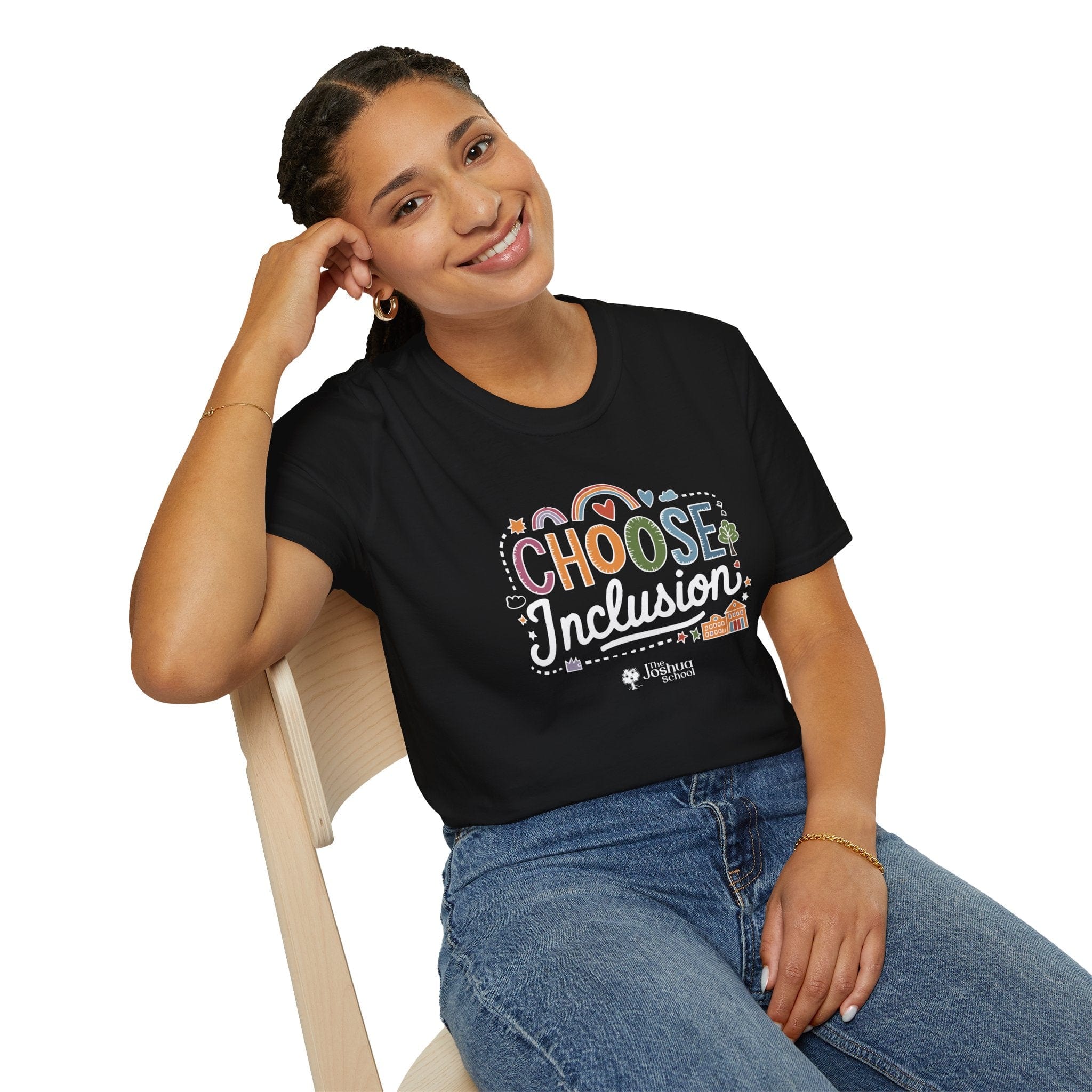 Autism T-Shirt - Choose Inclusion Tee - The Joshua School - Daily Bloom