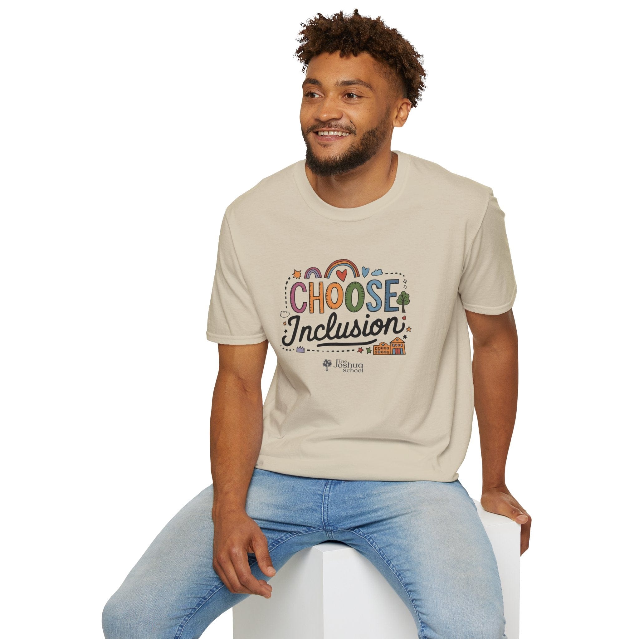 Autism T-Shirt - Choose Inclusion Tee - The Joshua School - Daily Bloom