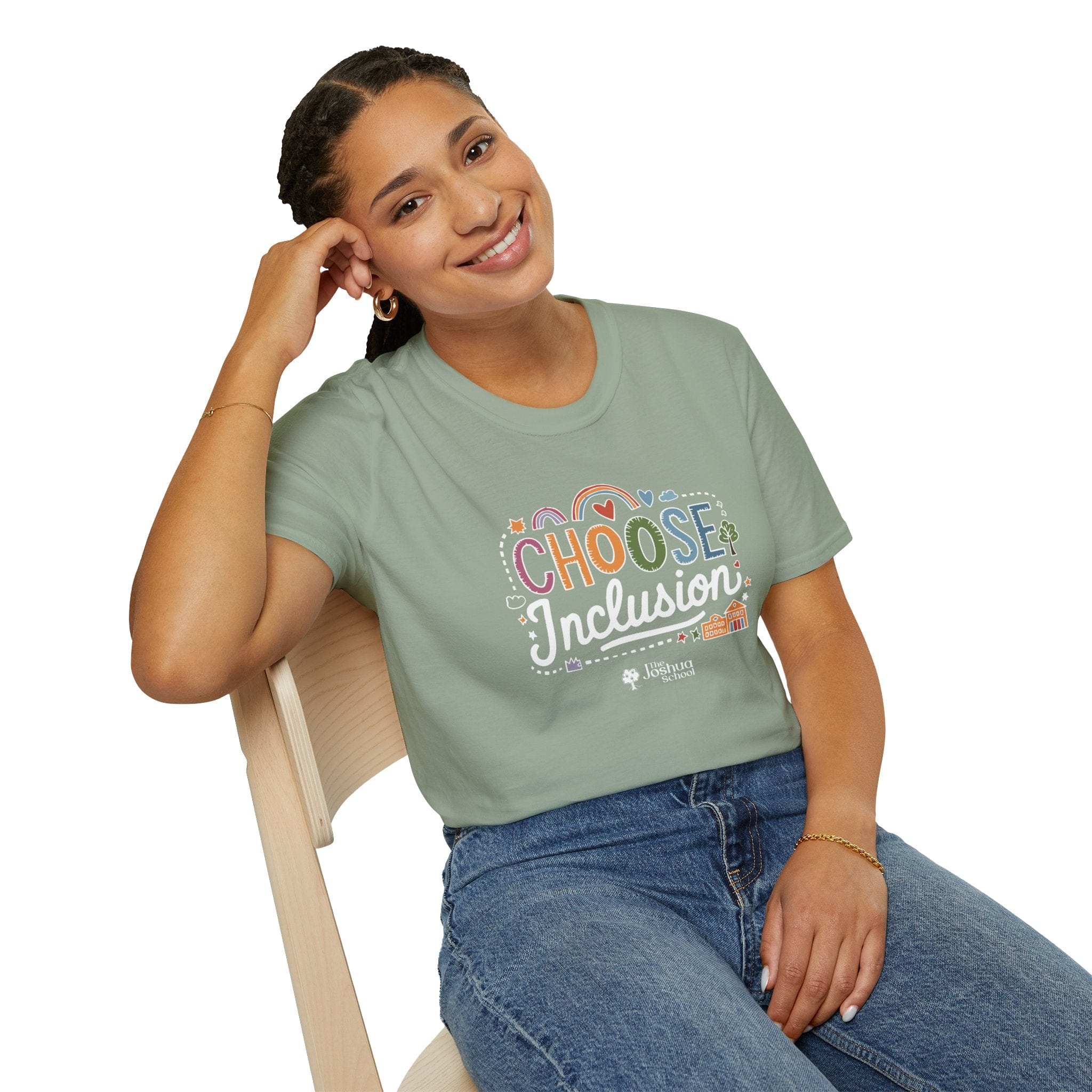 Autism T-Shirt - Choose Inclusion Tee - The Joshua School - Daily Bloom