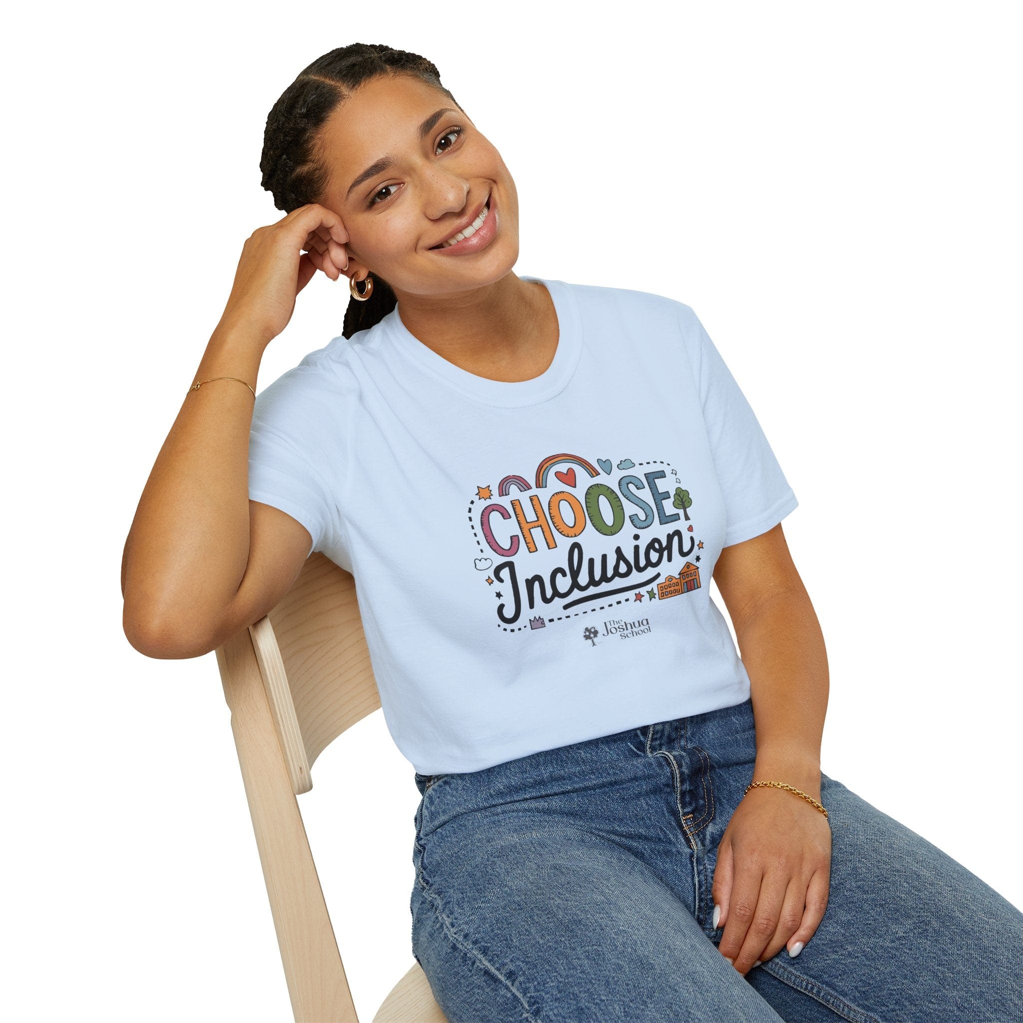 Autism T-Shirt - Choose Inclusion Tee - The Joshua School - Daily Bloom