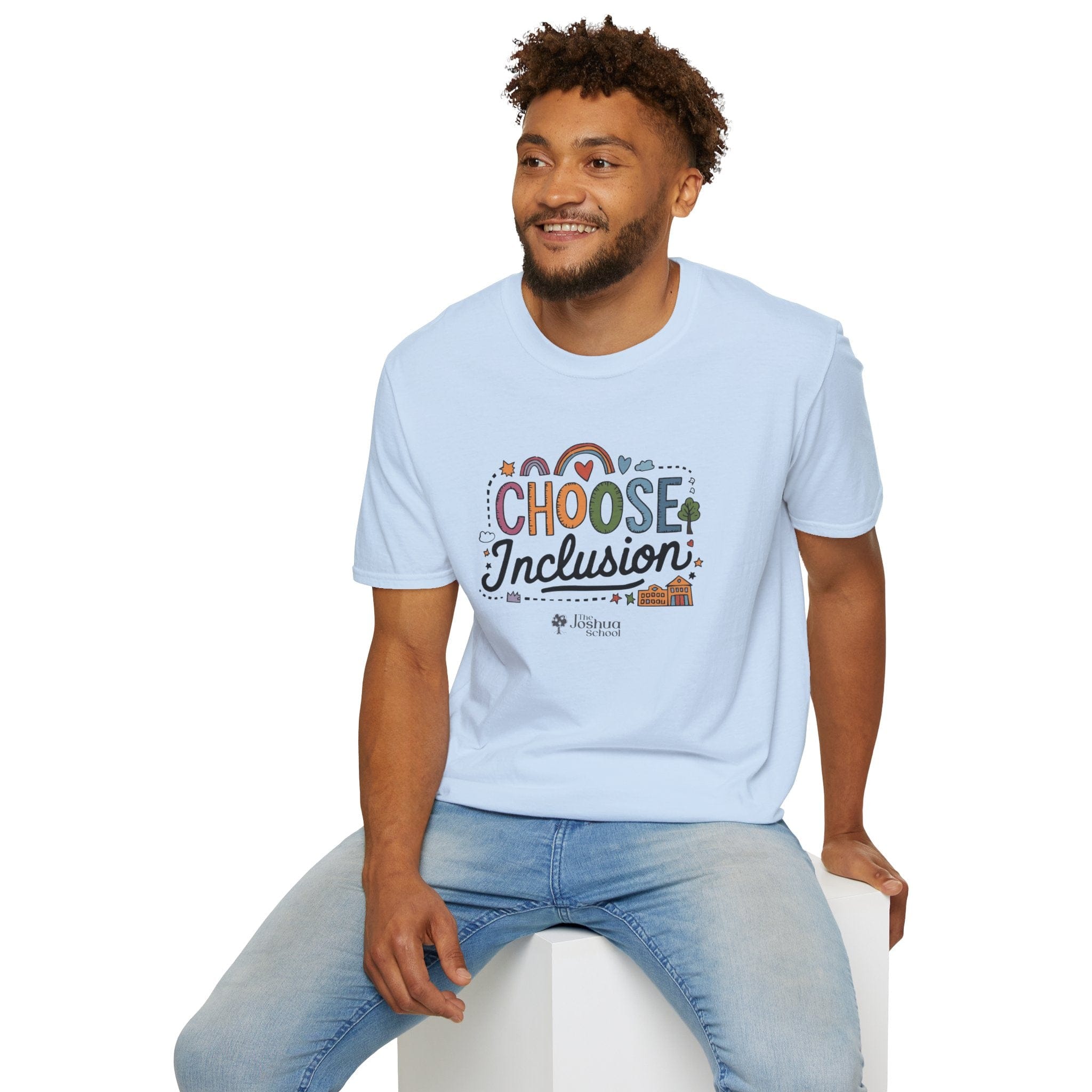 Autism T-Shirt - Choose Inclusion Tee - The Joshua School - Daily Bloom