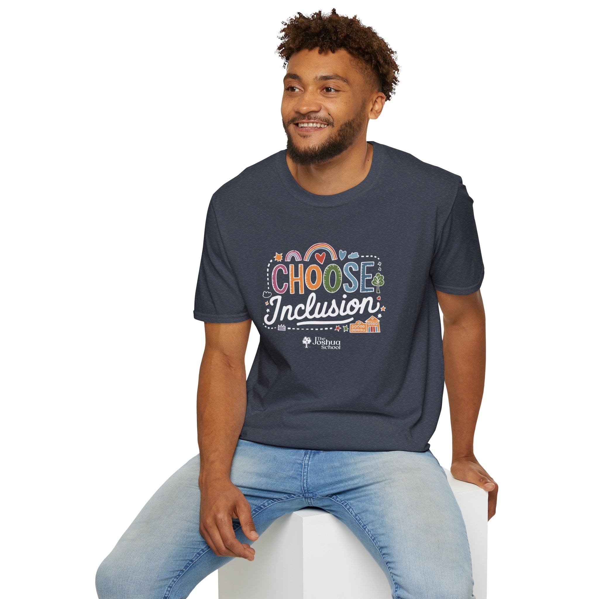 Autism T-Shirt - Choose Inclusion Tee - The Joshua School - Daily Bloom
