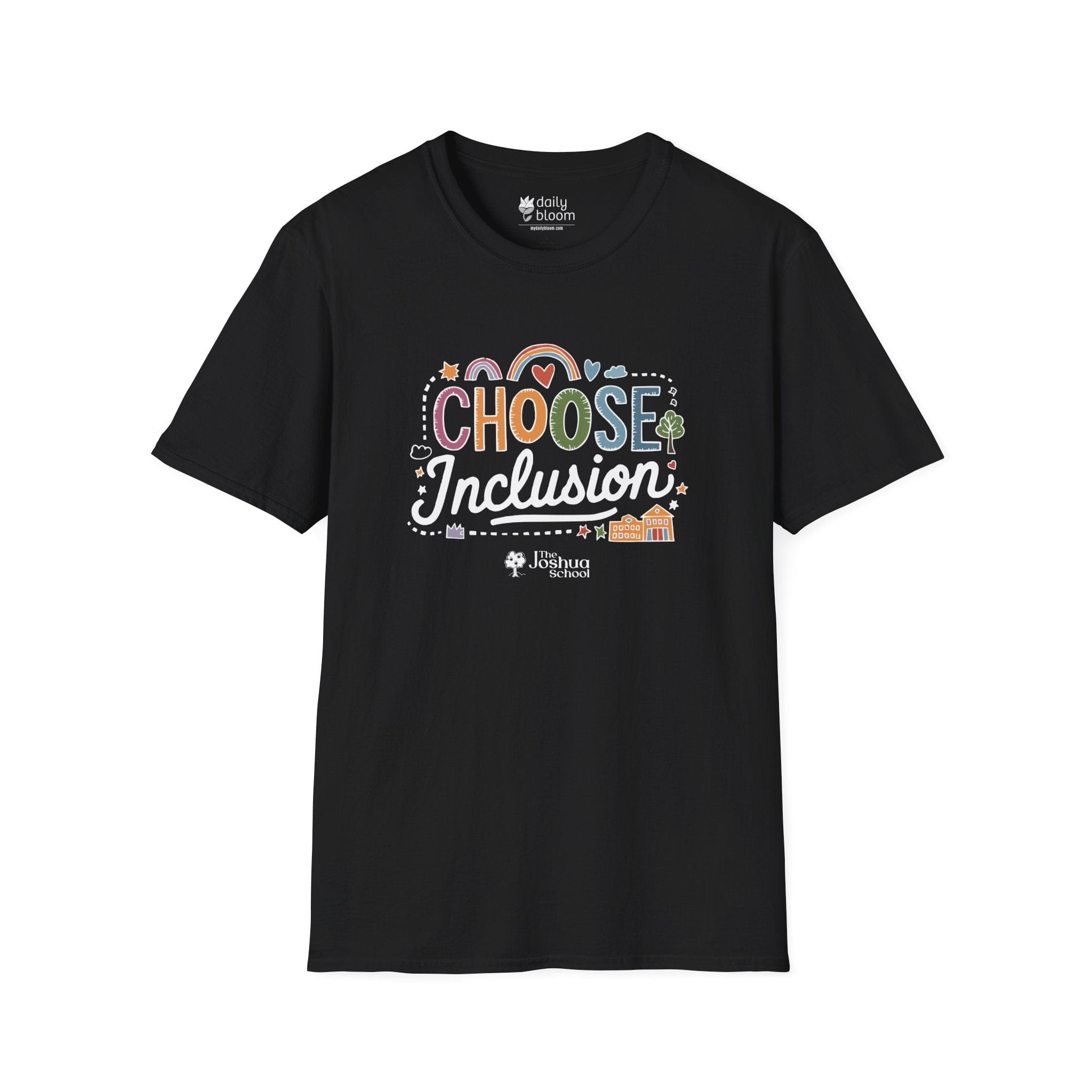 Autism T-Shirt - Choose Inclusion Tee - The Joshua School - Daily Bloom
