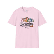 Autism T-Shirt - Choose Inclusion Tee - The Joshua School - Daily Bloom