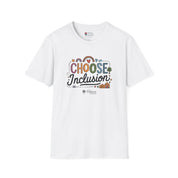 Autism T-Shirt - Choose Inclusion Tee - The Joshua School - Daily Bloom