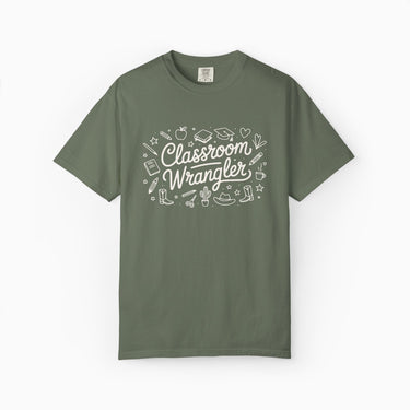 Autism T-Shirt - Classroom Wrangler Comfort Colors Tee - Daily Bloom