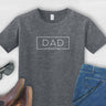 Autism T-Shirt - Dad Autism Acceptance Box Tee - Daily Bloom