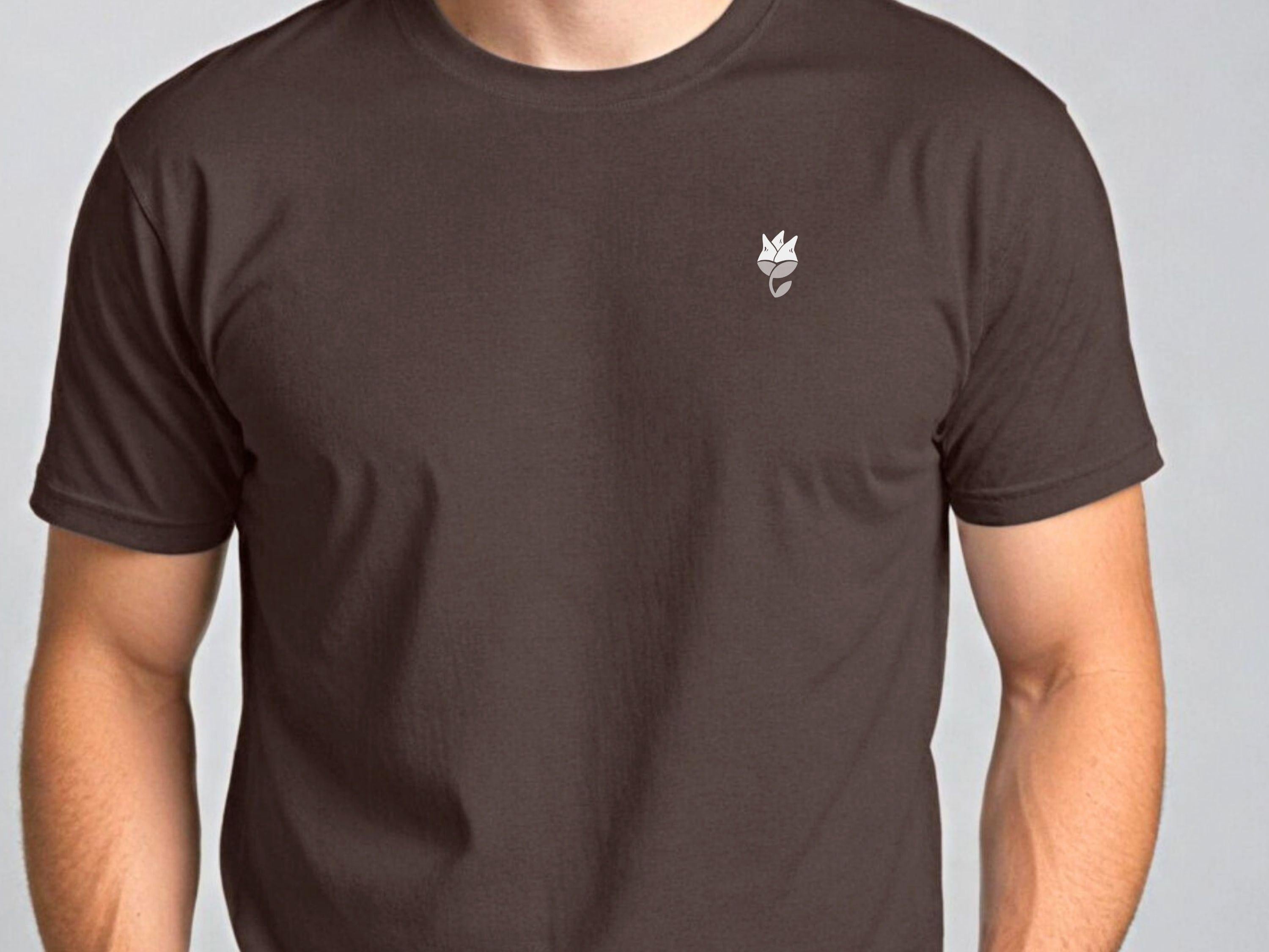 Daily Bloom Brand Two Tone Minimalist Logo Tee-Neurodiversity, ADHD & Autism Awareness & Acceptance T-Shirt by Daily Bloom
