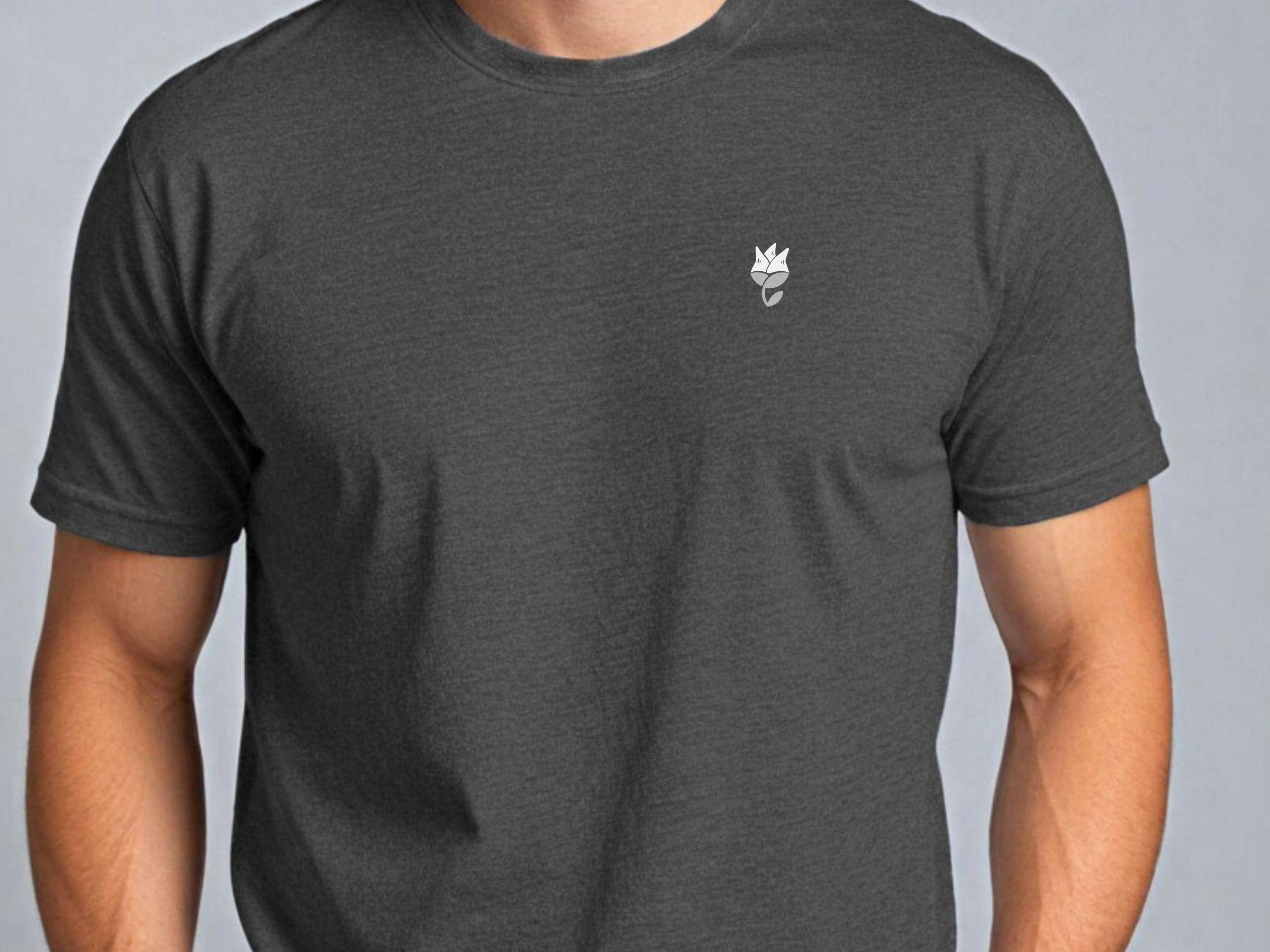 Daily Bloom Brand Two Tone Minimalist Logo Tee-Neurodiversity, ADHD & Autism Awareness & Acceptance T-Shirt by Daily Bloom