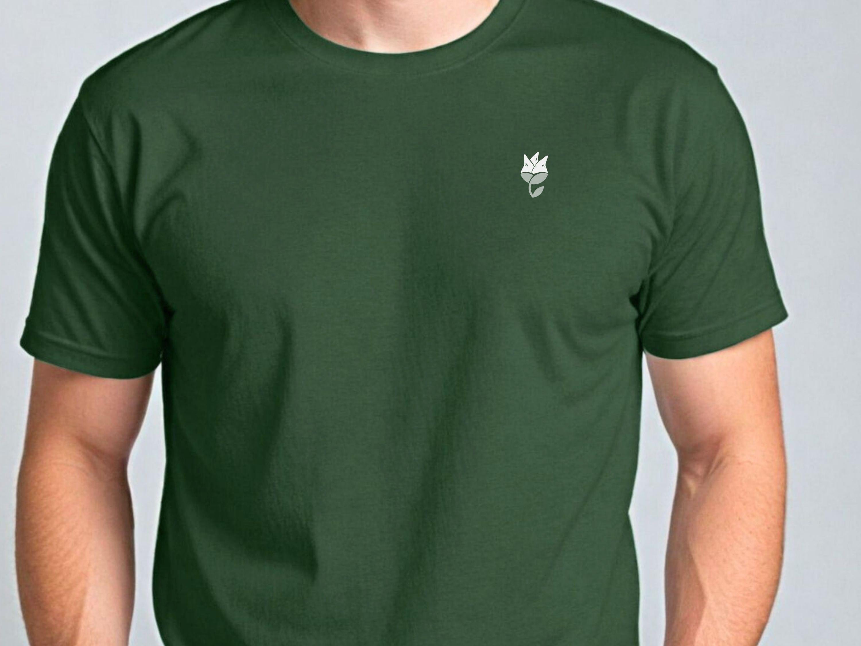 Daily Bloom Brand Two Tone Minimalist Logo Tee-Neurodiversity, ADHD & Autism Awareness & Acceptance T-Shirt by Daily Bloom