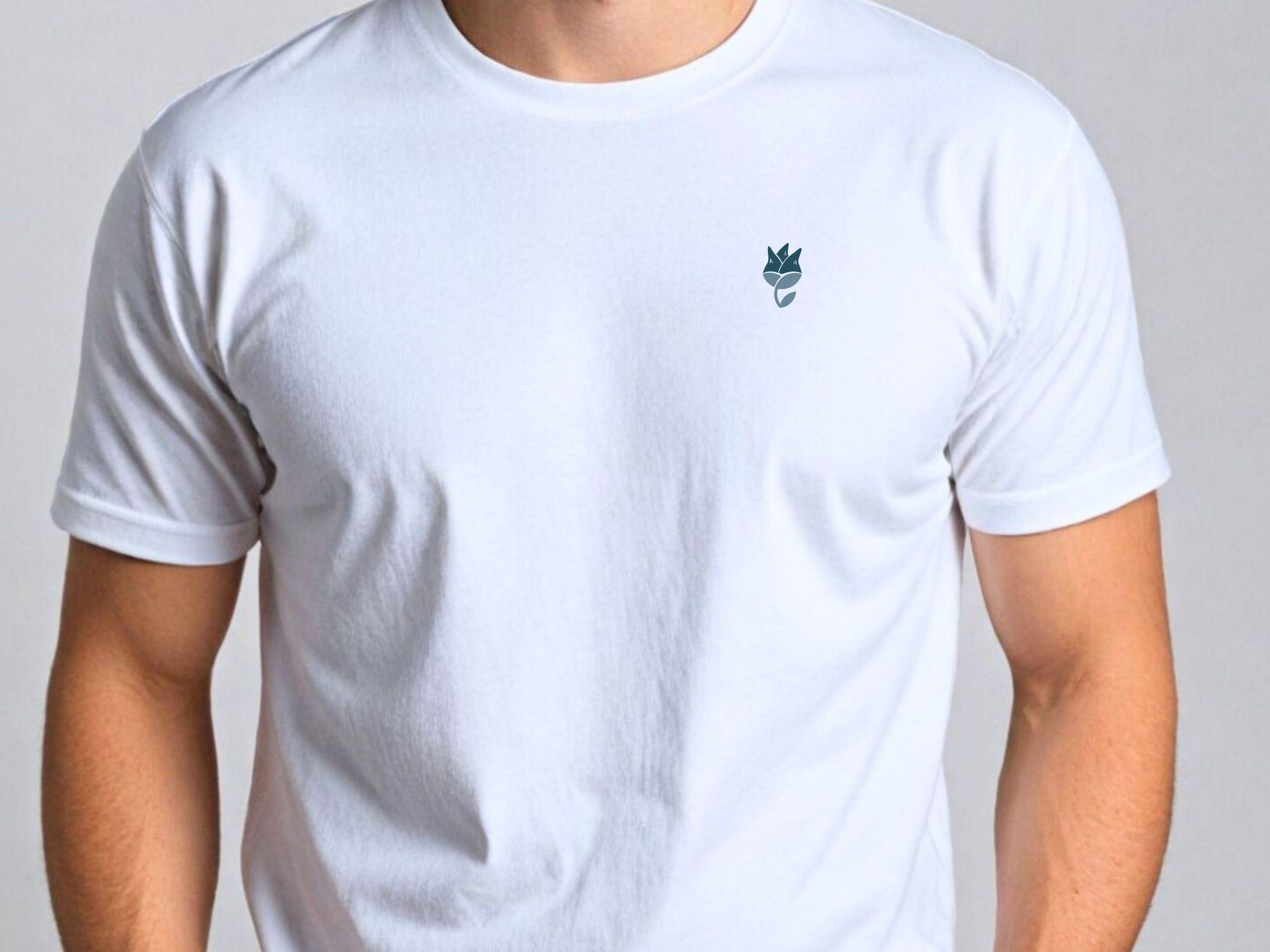 Daily Bloom Brand Two Tone Minimalist Logo Tee-Neurodiversity, ADHD & Autism Awareness & Acceptance T-Shirt by Daily Bloom