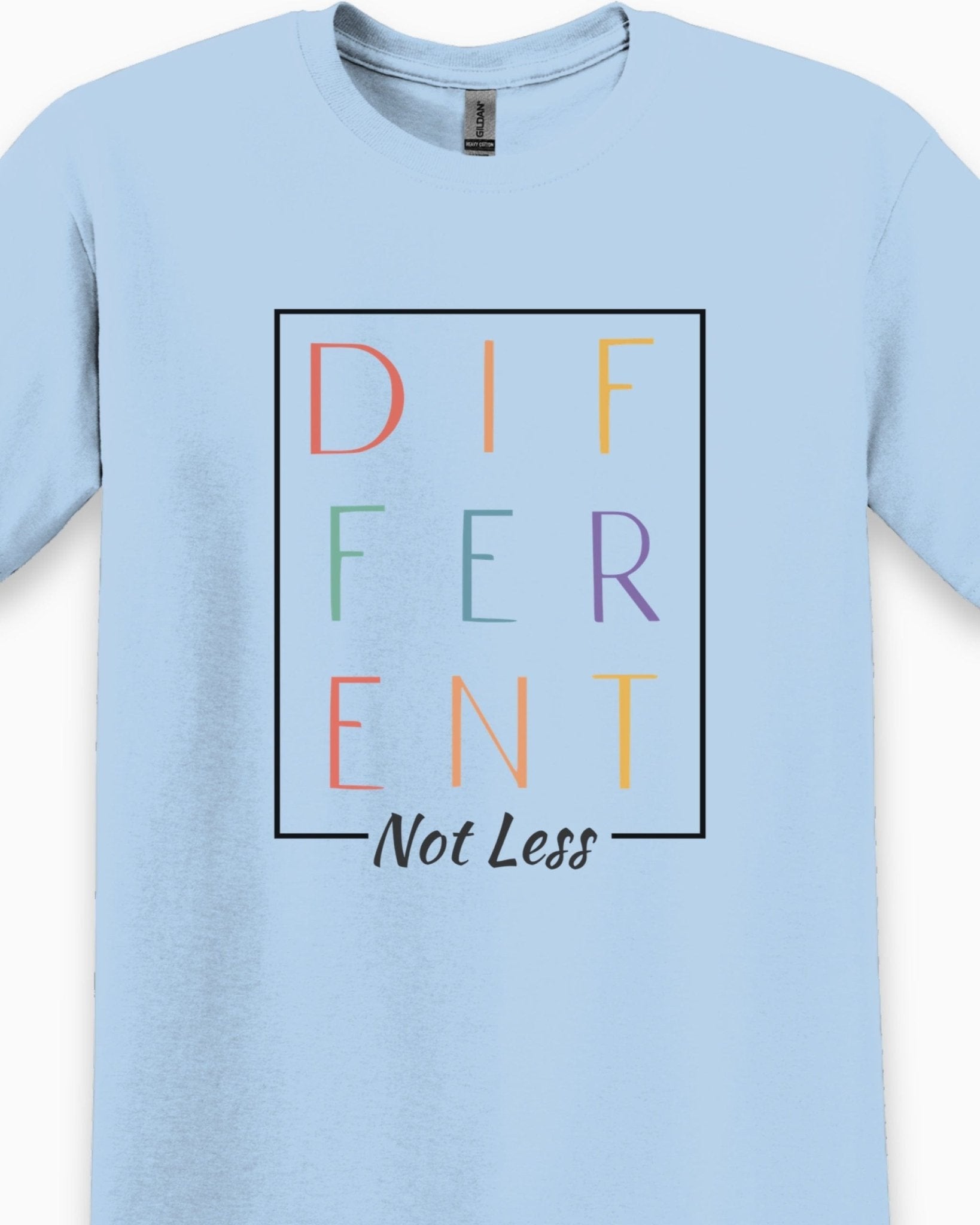 Autism T-Shirt - Different Not Less Tee - Daily Bloom