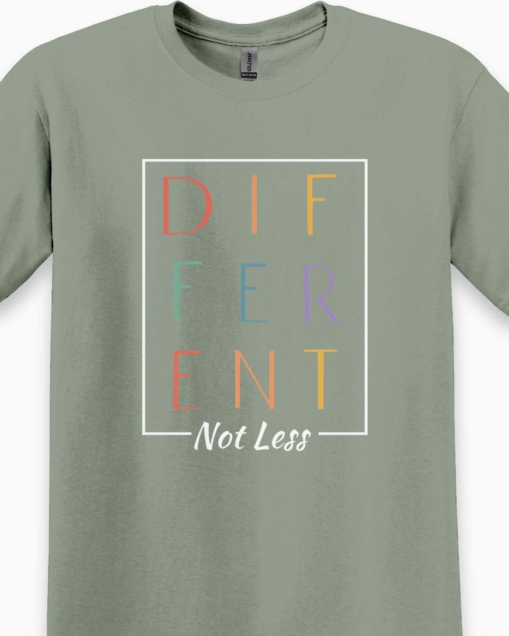Autism T-Shirt - Different Not Less Tee - Daily Bloom