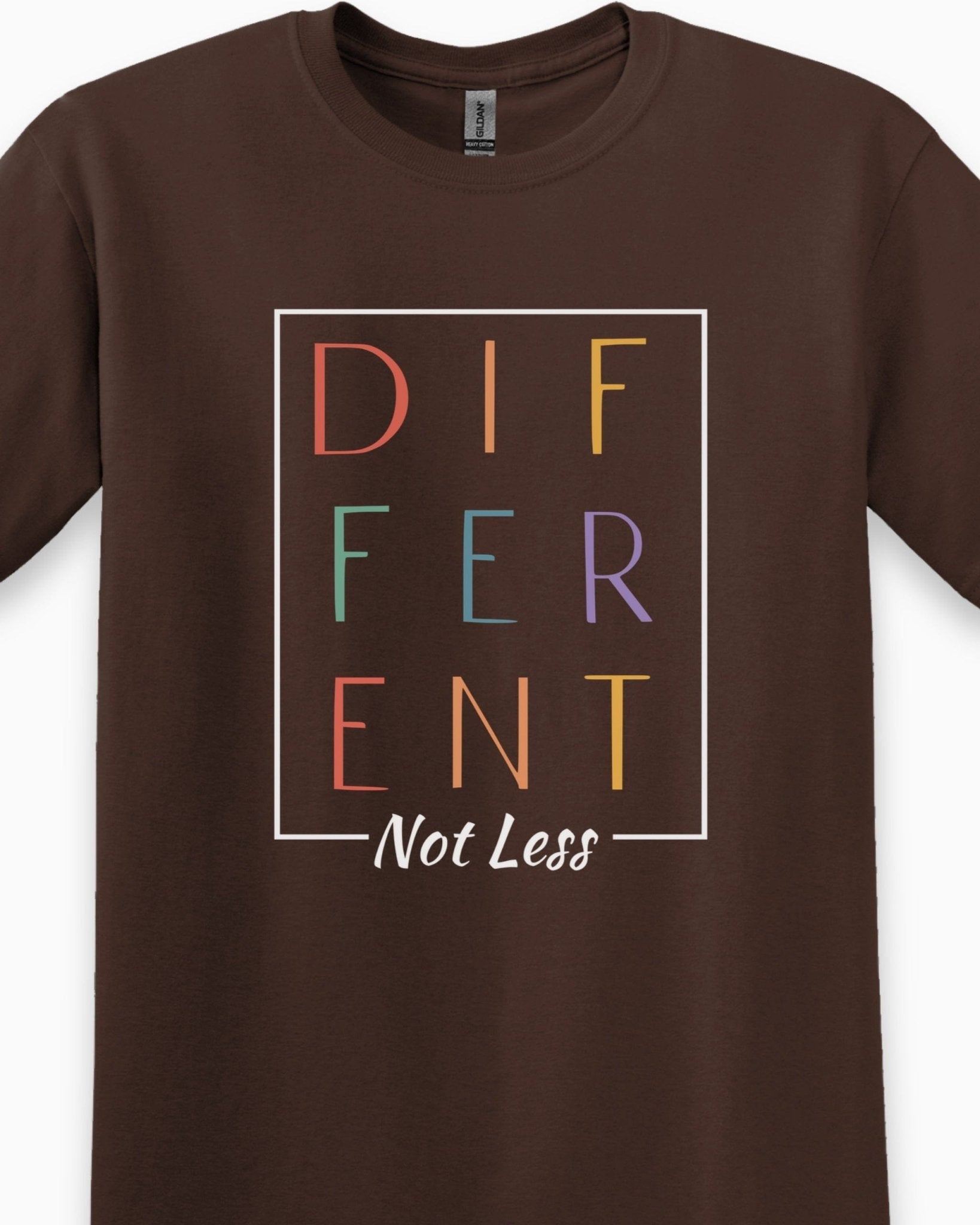 Autism T-Shirt - Different Not Less Tee - Daily Bloom