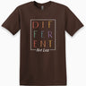Autism T-Shirt - Different Not Less Tee - Daily Bloom